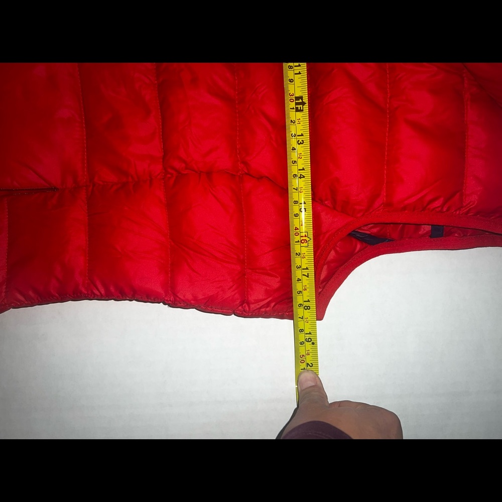 J. Mclaughlin Red Down Packable Down Vest - image 6